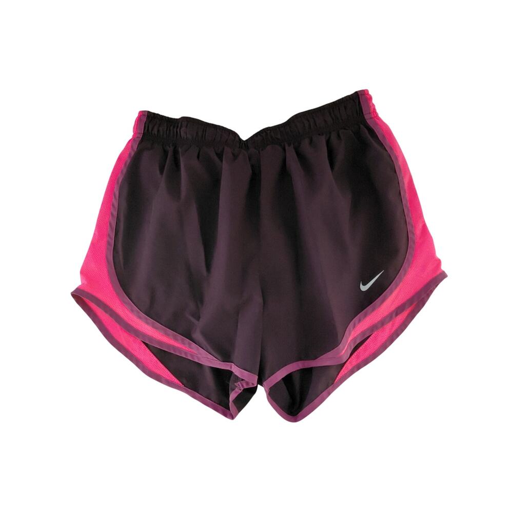 Nike Womens running shorts black and pink size Medium